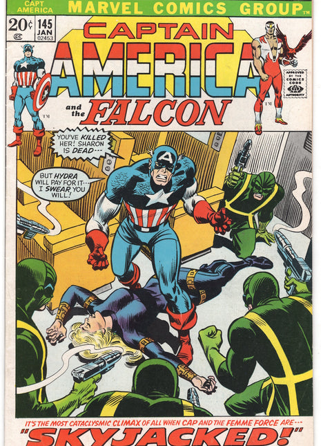 Captain America (1968 1st Series) #145