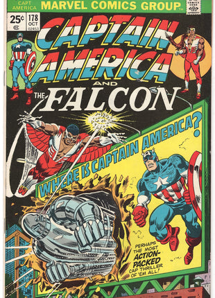 Captain America (1968 1st Series) #178