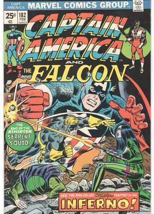 Captain America (1968 1st Series) #182