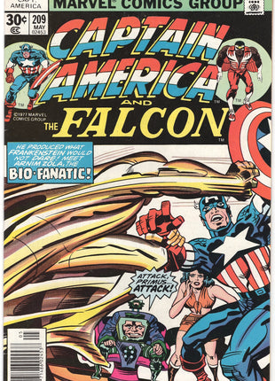 Captain America (1968 1st Series) #209