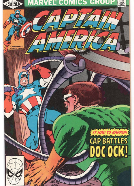 Captain America (1968 1st Series) #259