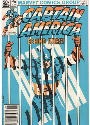 Captain America (1968 1st Series) #260