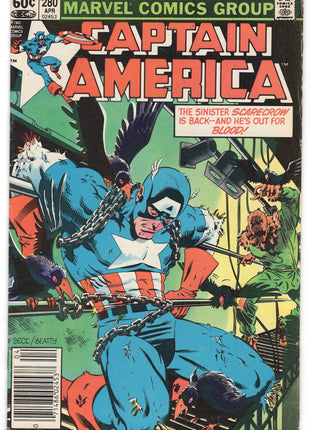 Captain America (1968 1st Series) #280