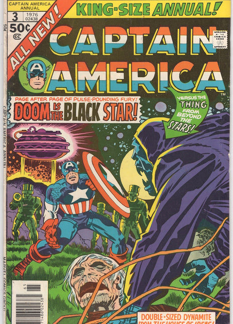 Captain America (1968 1st Series) Annual #3