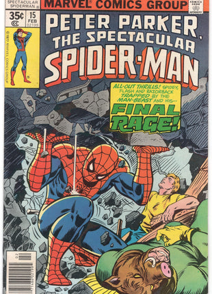 Spectacular Spider-Man (1976 1st Series) #15