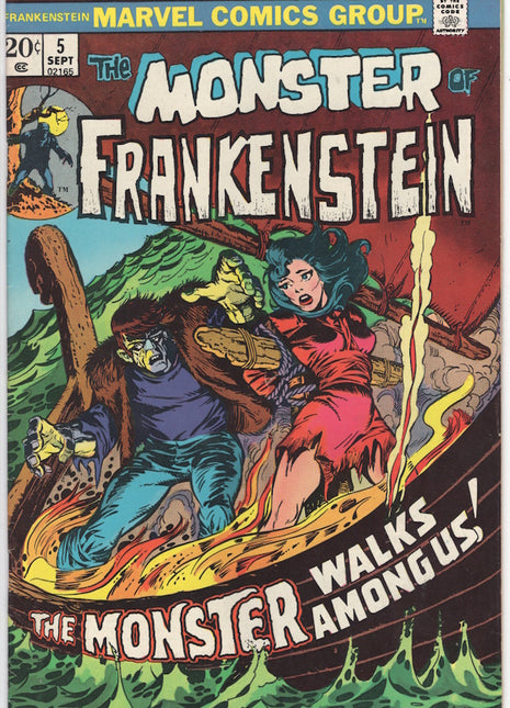 Frankenstein (1973 Marvel) #5 - Mycomicshop.be