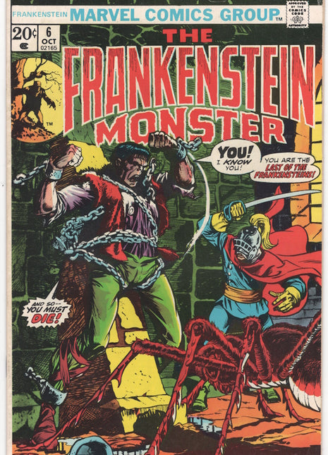 Frankenstein (1973 Marvel) #6 - Mycomicshop.be