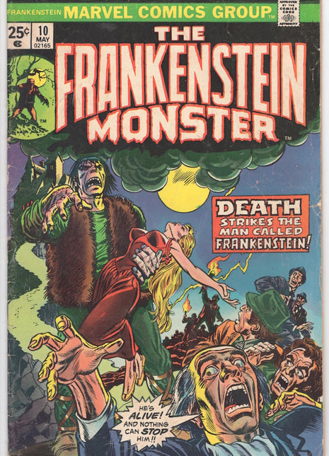 Frankenstein (1973 Marvel) #10 - Mycomicshop.be