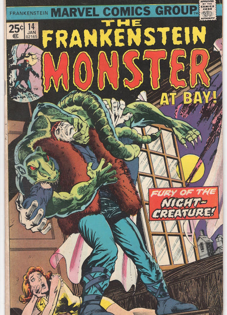 Frankenstein (1973 Marvel) #14 - Mycomicshop.be