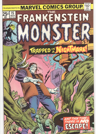 Frankenstein (1973 Marvel) #15 - Mycomicshop.be