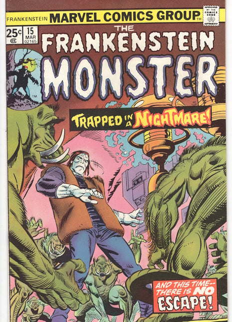 Frankenstein (1973 Marvel) #15 - Mycomicshop.be