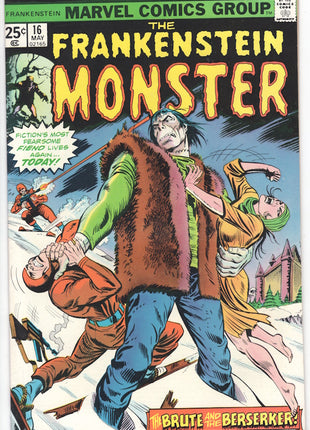 Frankenstein (1973 Marvel) #16 - Mycomicshop.be