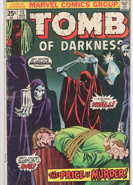 Tomb of Darkness (1974) #13 - Mycomicshop.be