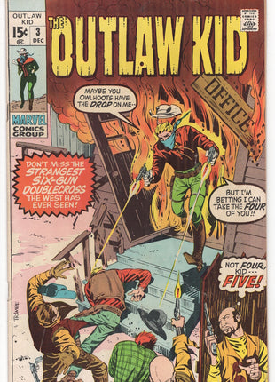 Outlaw Kid (1970 Marvel) #3 - Mycomicshop.be