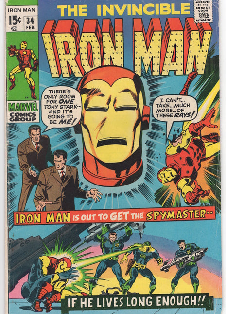 Iron Man (1968 1st Series) #34 - Mycomicshop.be