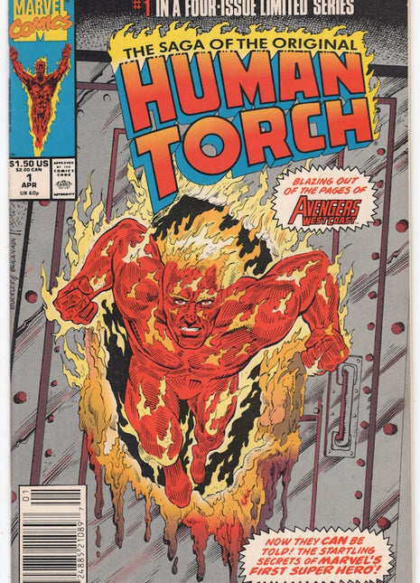 Saga of the Original Human Torch (1990) #1 - Mycomicshop.be