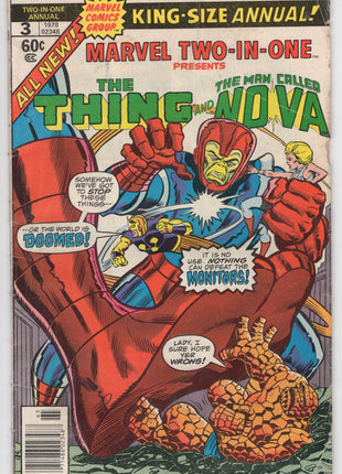 Marvel Two-in-One (1974 1st Series) Annual #3 - Mycomicshop.be