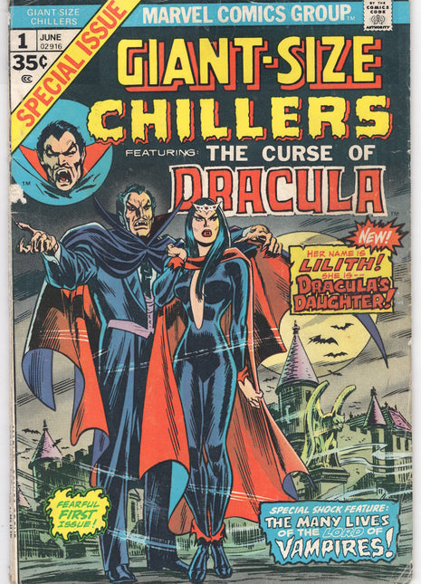 Giant Size Chillers Featuring Dracula (1974) - Mycomicshop.be