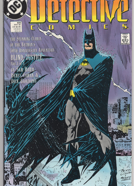 Detective Comics (1937 1st Series) 600 - Mycomicshop.be