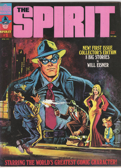 Spirit (1974 Warren Magazine/Kitchen Sink) #1