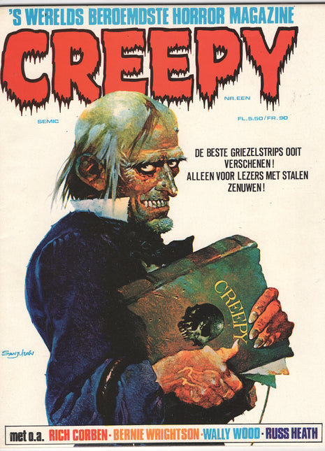 Creepy (Dutch, Semic Press 1980) Complete set