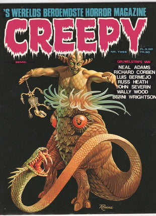 Creepy (Dutch, Semic Press 1980) Complete set