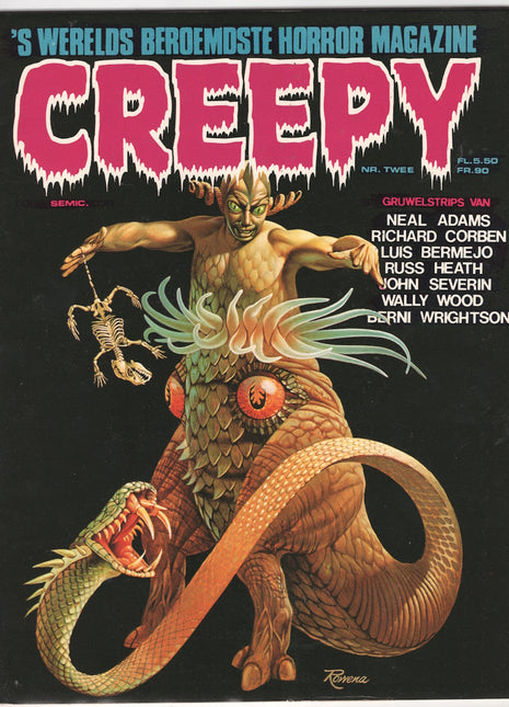 Creepy (Dutch, Semic Press 1980) Complete set
