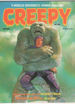 Creepy (Dutch, Semic Press 1980) Complete set