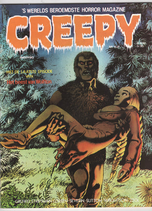 Creepy (Dutch, Semic Press 1980) Complete set