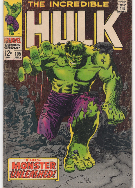 Incredible Hulk (1962 Marvel 1st Series) #105 - Mycomicshop.be