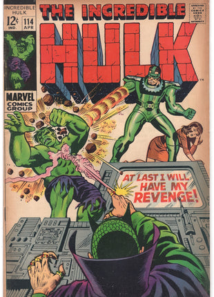 Incredible Hulk (1962 Marvel 1st Series) #114 - Mycomicshop.be