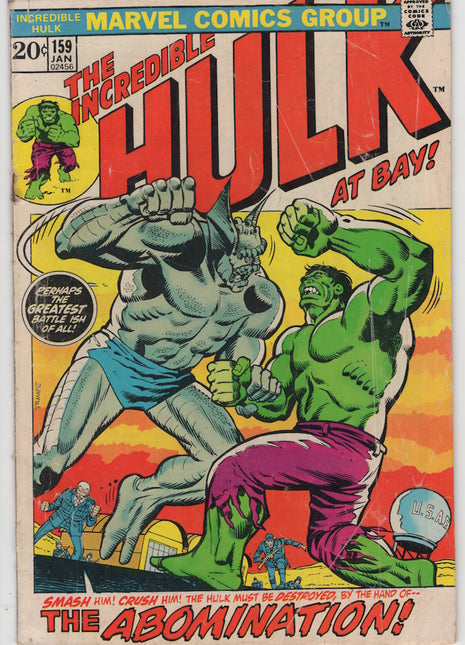 Incredible Hulk (1962 Marvel 1st Series) #159 - Mycomicshop.be