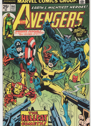 Avengers (1963 1st Series) #144 First Hellcat! - Mycomicshop.be