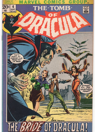 Tomb of Dracula (1972 1st Series) #4