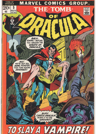 Tomb of Dracula (1972 1st Series) #5