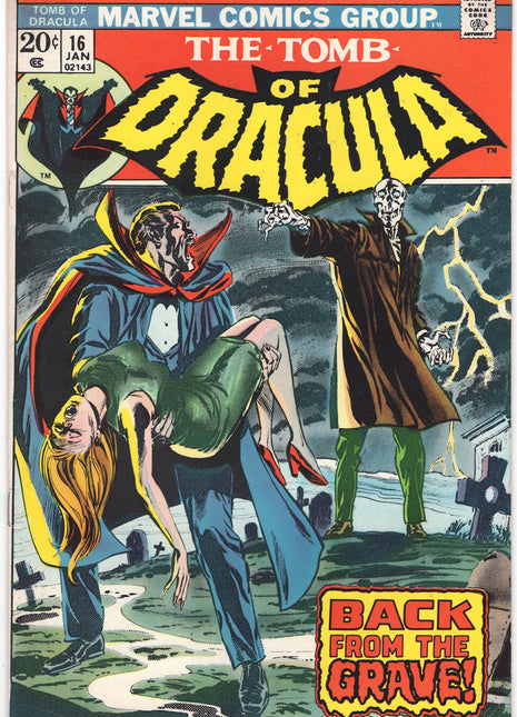 Tomb of Dracula (1972 1st Series) #16 softcover comic book cover by Mycomicshop.be