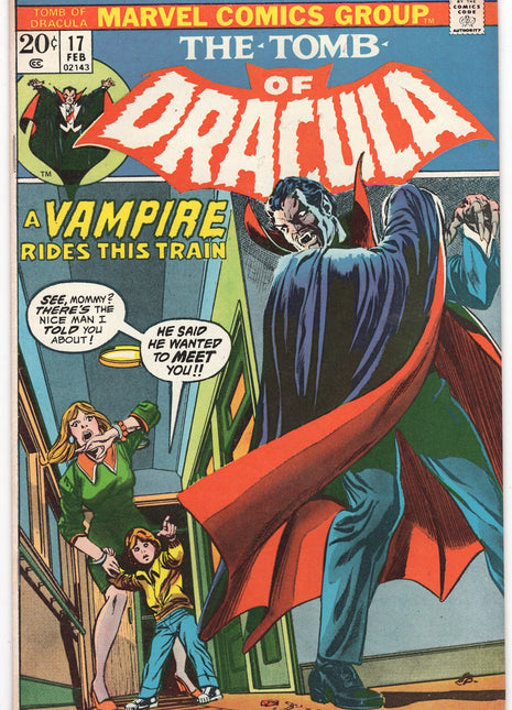 Tomb of Dracula (1972 1st Series) #17 softcover comic book cover