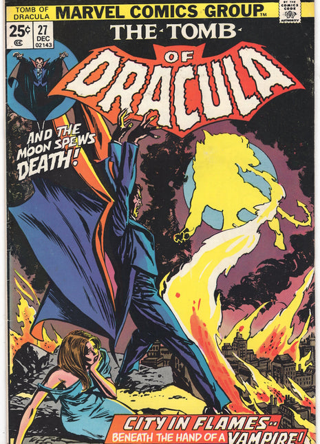 Tomb of Dracula (1972 1st Series) #27
