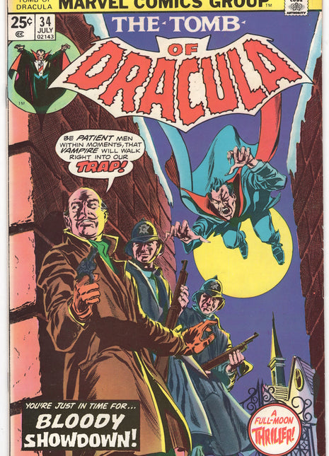 Tomb of Dracula (1972 1st Series) #34