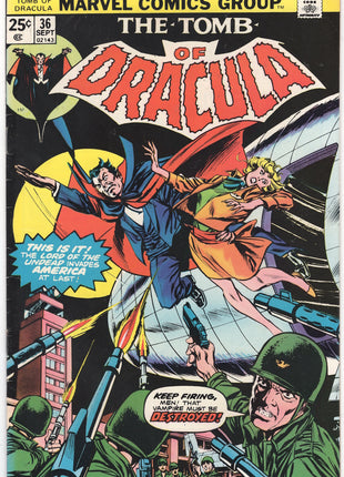 Tomb of Dracula (1972 1st Series) #36