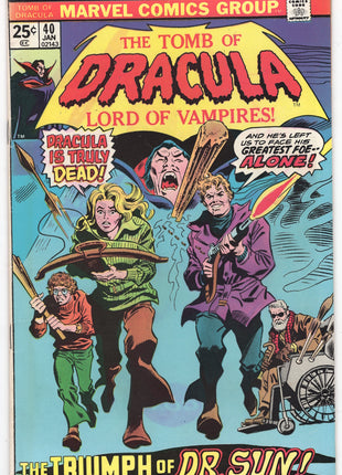 Tomb of Dracula (1972 1st Series) #40