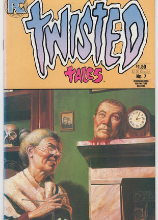 Twisted Tales (1982 Pacific) #7 softcover comic book cover by Mycomicshop.be