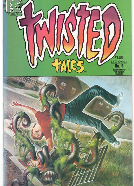 Twisted Tales (1982 Pacific) #8 softcover comic book cover>