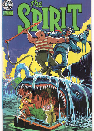 Spirit (1983 Kitchen Sink) #3 softcover comic book cover by Mycomicshop.be