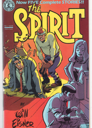 Spirit (1983 Kitchen Sink) #7 softcover comic book cover by Mycomicshop.be