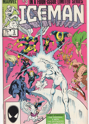 Iceman (Marvel, 1984 1st Mini-Series) #3 - Mycomicshop.be