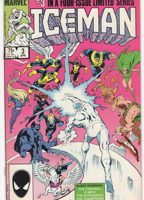 Iceman (Marvel, 1984 1st Mini-Series) #3 - Mycomicshop.be