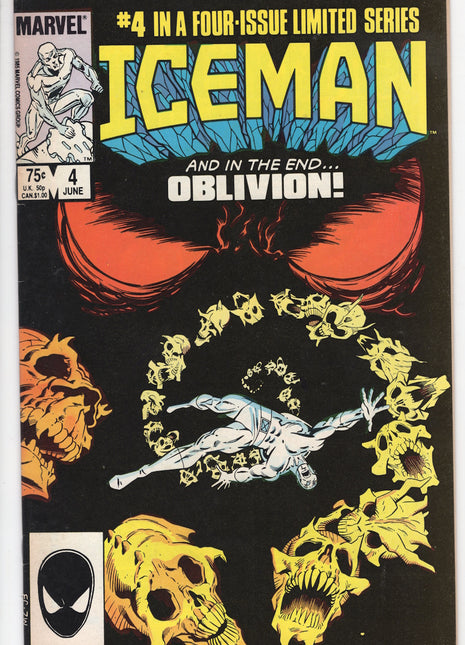 Iceman (Marvel, 1984 1st Mini-Series) #4 - Mycomicshop.be