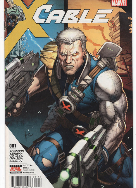Cable (Marvel, 2017 3rd Series) #1 - Mycomicshop.be