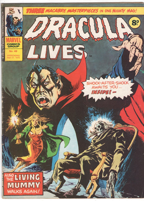 Dracula Lives (1974-1976 Marvel UK) #49